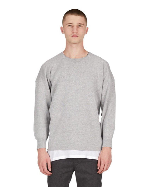 Cotch Knit Sweater Grey Marle