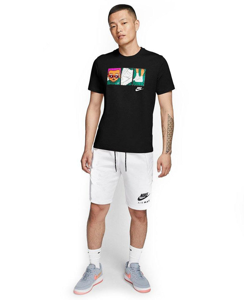 Sportswear Manga T-Shirt Black Nike Bricks and Bonds
