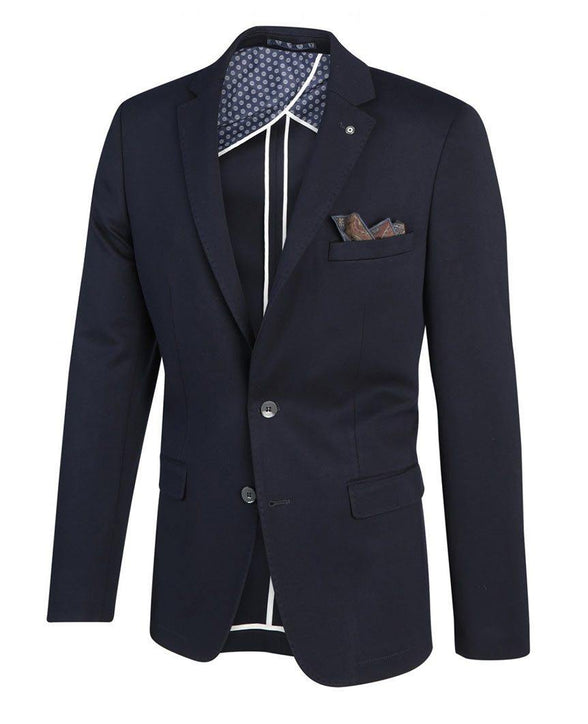 Navy Colbert Jacket | Blue Industry | Bricks and Bonds