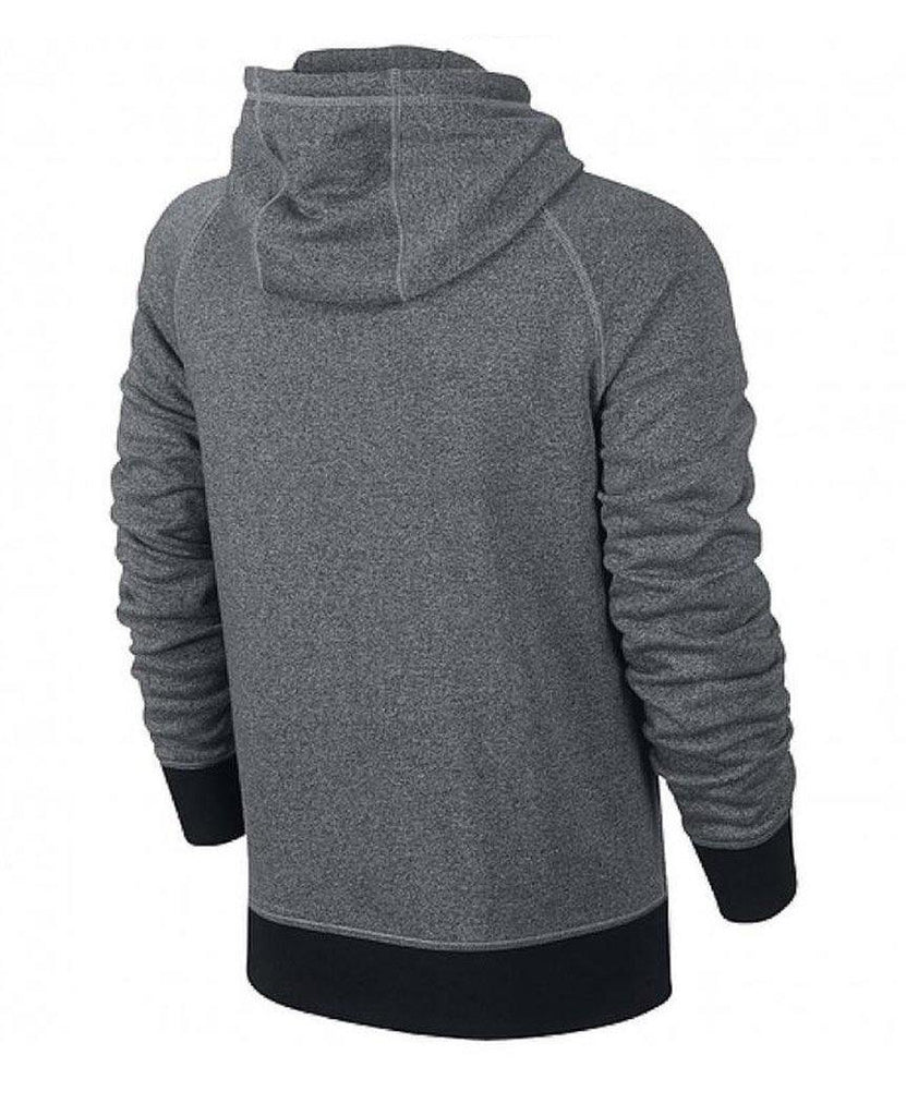 AW77 French Terry Shoebox Zip-Up Hoody Grey