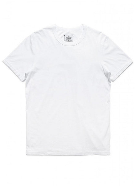 Ringspun Jersey T-Shirt White