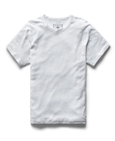 1X1 Slub T-Shirt White