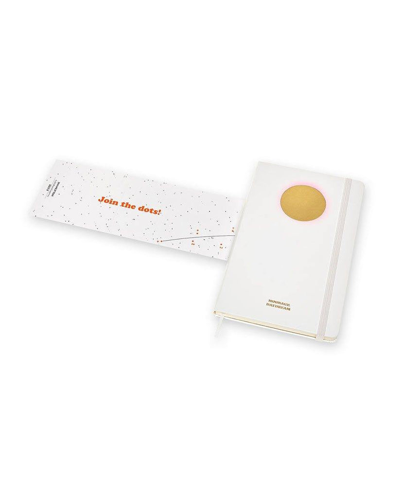 David Bowie Limited Edition Hard Cover Notebook White data-zoom-image=