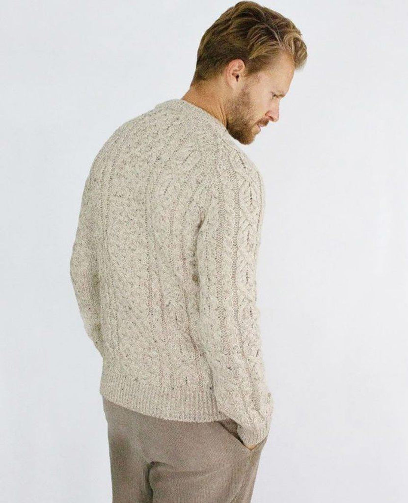 Hudson Aran Jumper Skiddaw Peregrine Bricks and Bonds